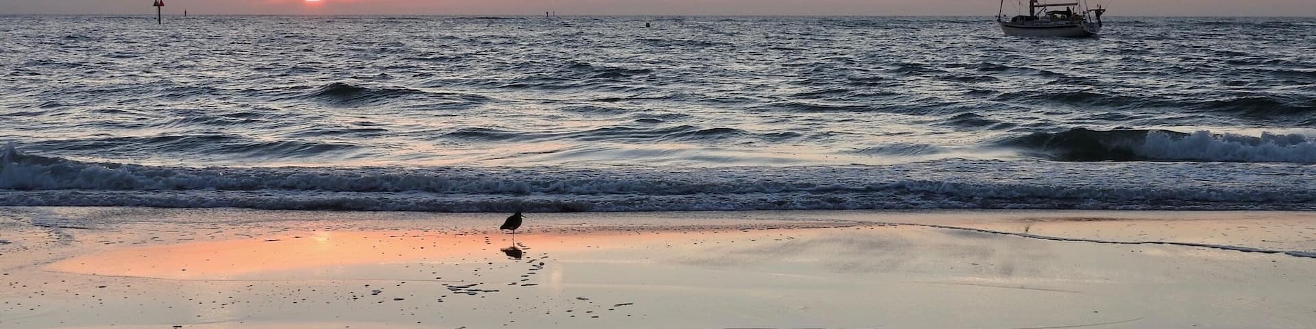 Sunset seen from the beach.
#BeachTips
#Golden