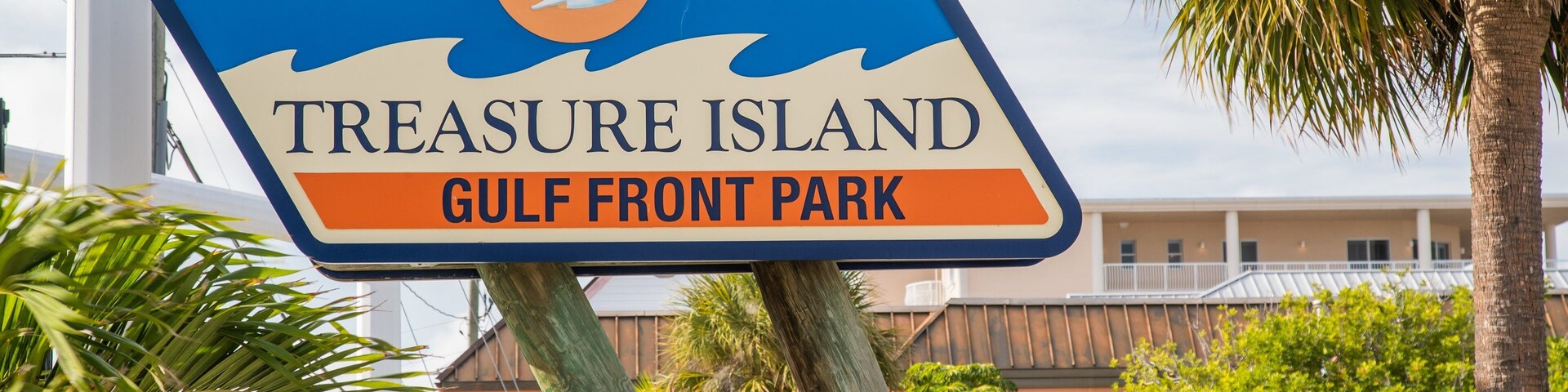 Treasure Island showing signage