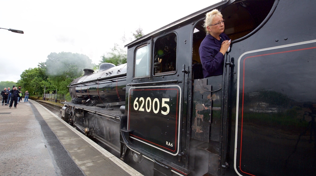 Fort William which includes heritage elements and railway items as well as an individual femail