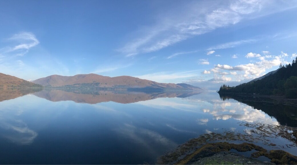 Reflection panoramic view