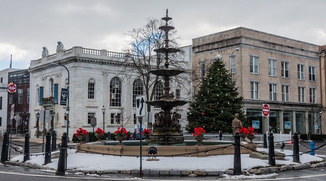 Christmas At Chambersburg Town Square, Chambersburg, Pennsylvania, USA