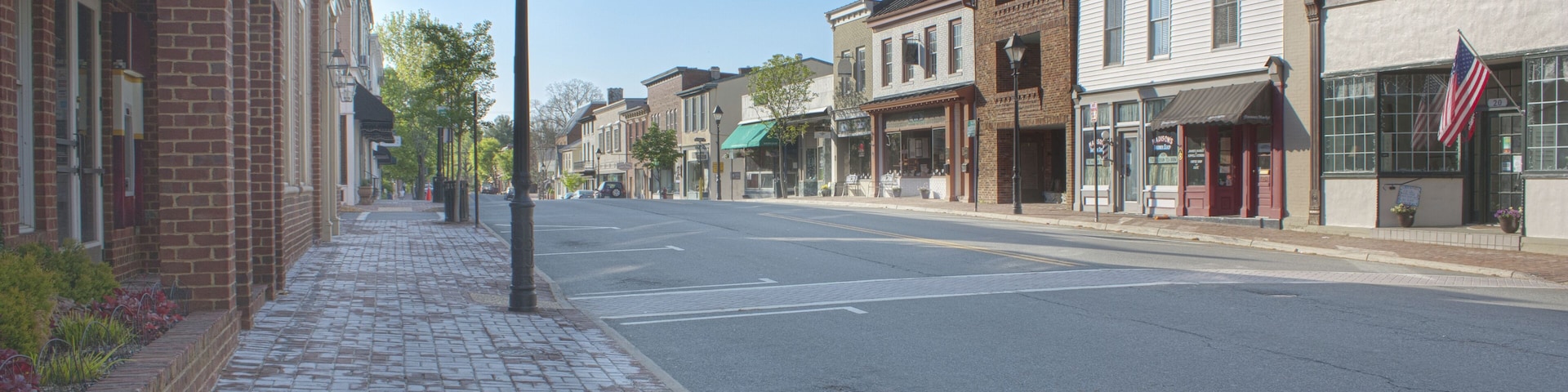 Old Town Warrenton, Virginia in Fauquier County.