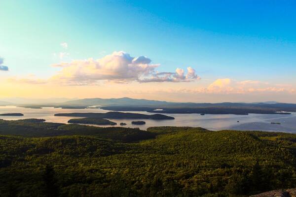 Sunset hike up Mount Major #takeahike