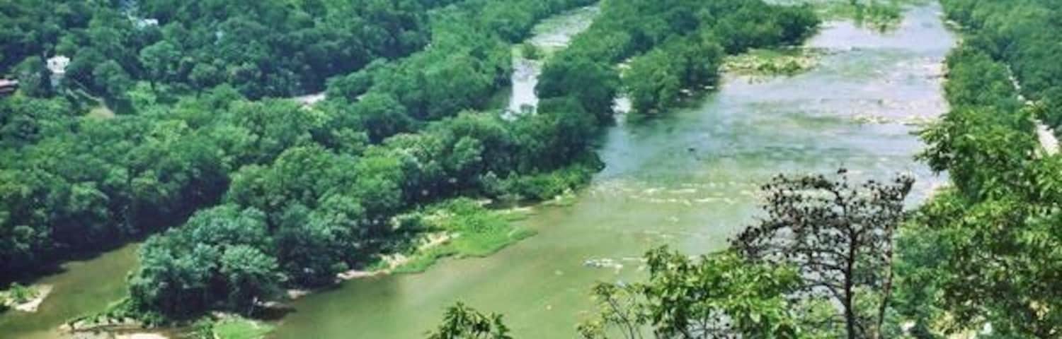 #takeahike Potomac River from up above