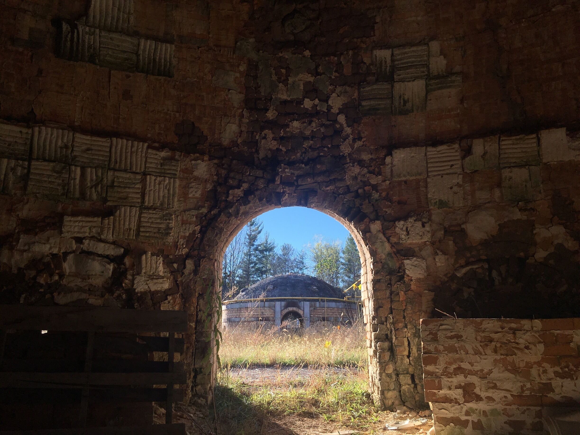 Beautiful historical brick kilns. Have permission from the owner before taking any pictures though! (: 