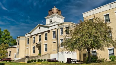 the Old Carter County, Kentucky courthouse in Grayson Ky USA 2023. Built in 1907.