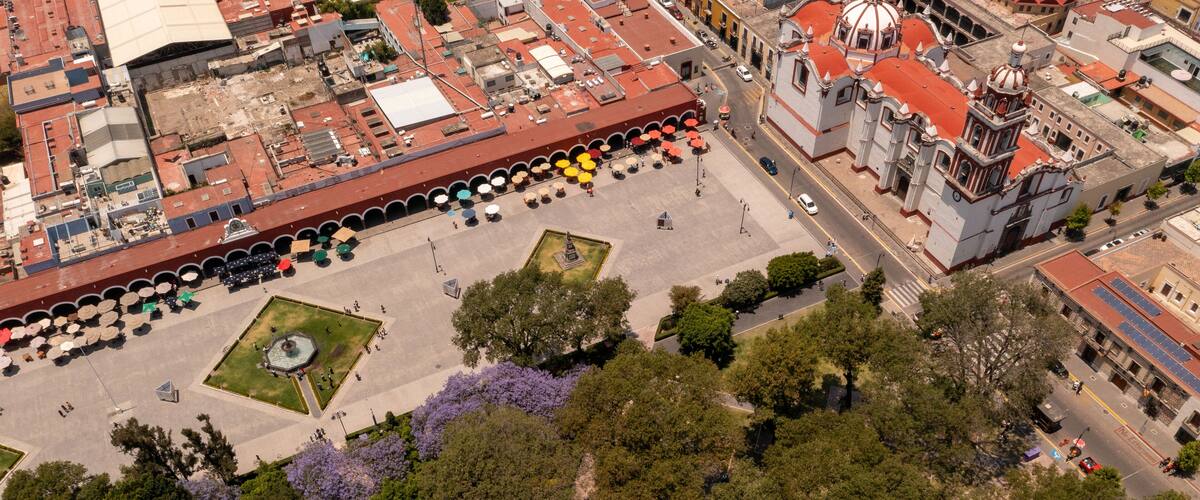 Plaza de la Concordia, Cholula Puebla