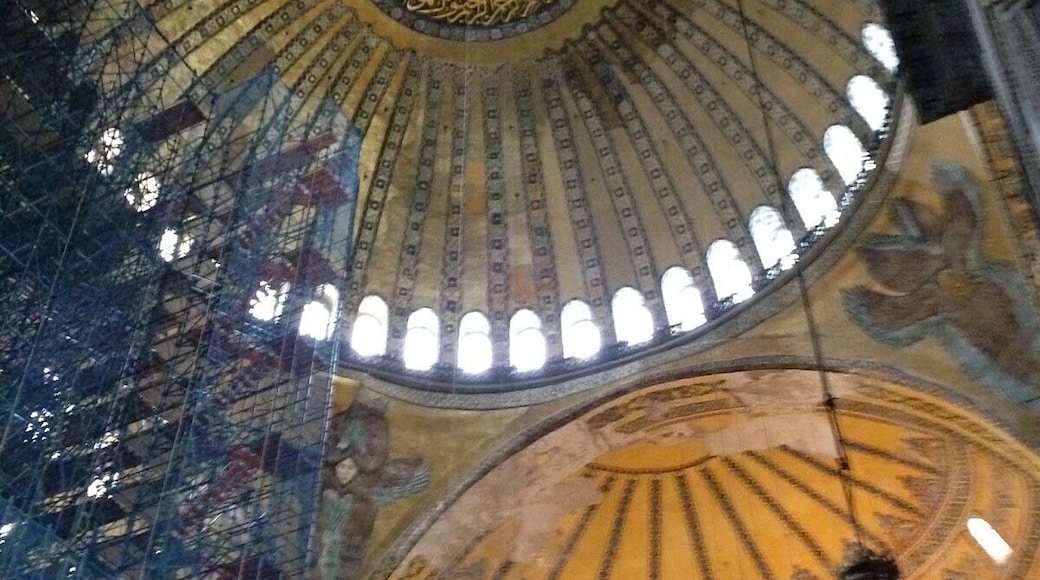 Once a church, then a mosque, now a museum in Istanbul.
