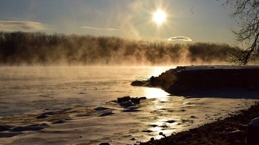 Sunrise over the Hudson River
#seamist