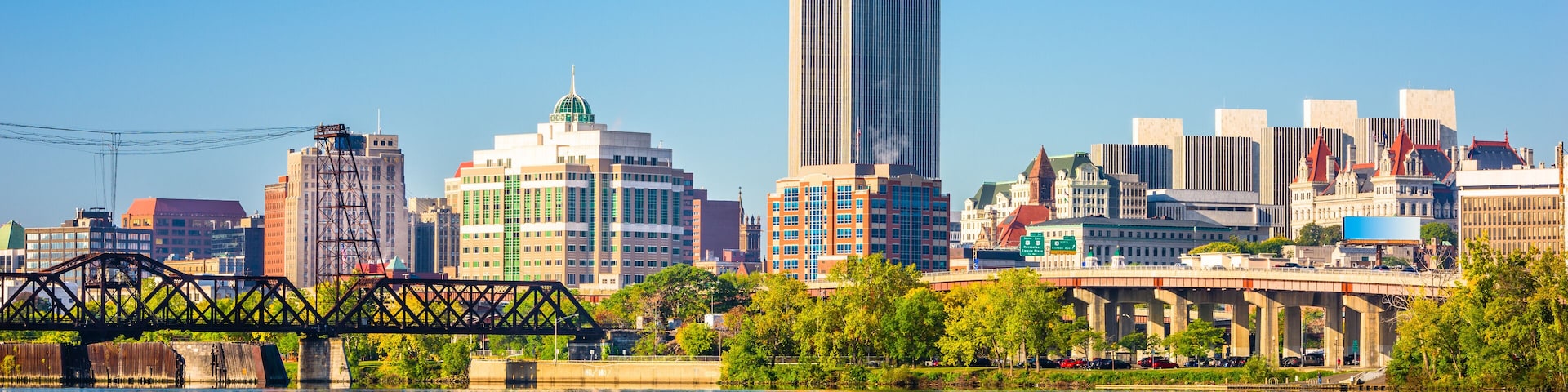Albany, New York, USA Cityscape
