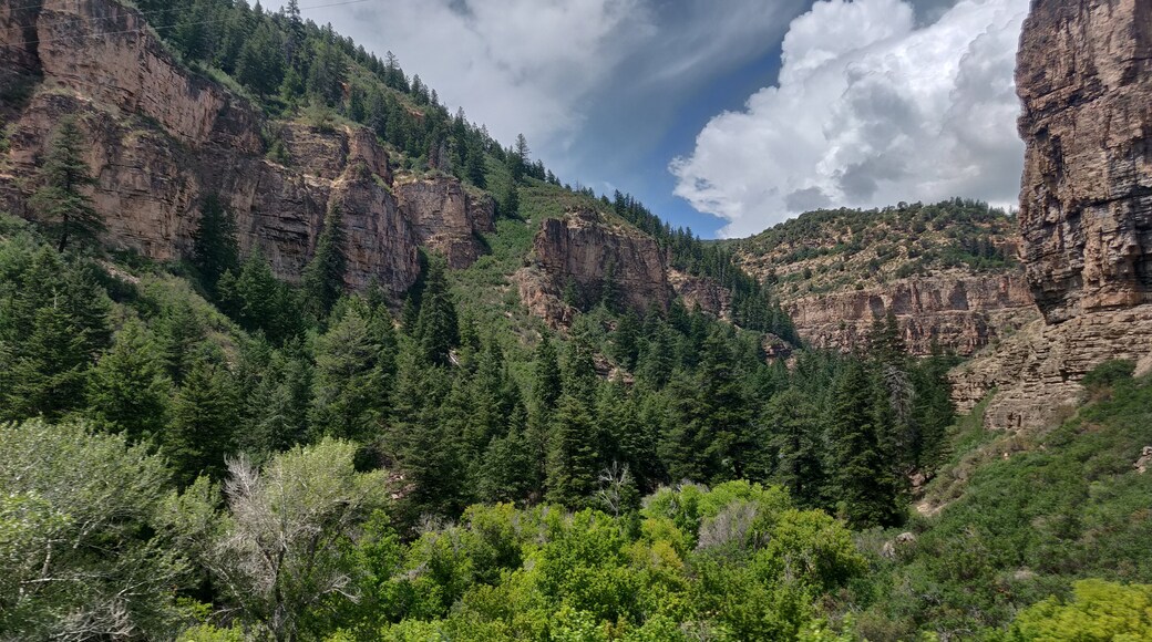 The 70 is an amazing route to roadtrip across the US. This particular section runs along the Colorado river and the mountain faces are magnificent.