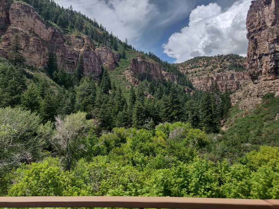 The 70 is an amazing route to roadtrip across the US. This particular section runs along the Colorado river and the mountain faces are magnificent.