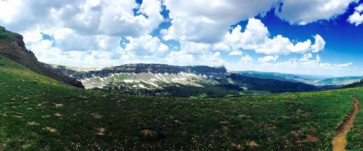 One of the best hikes ever!...panorama from the top!