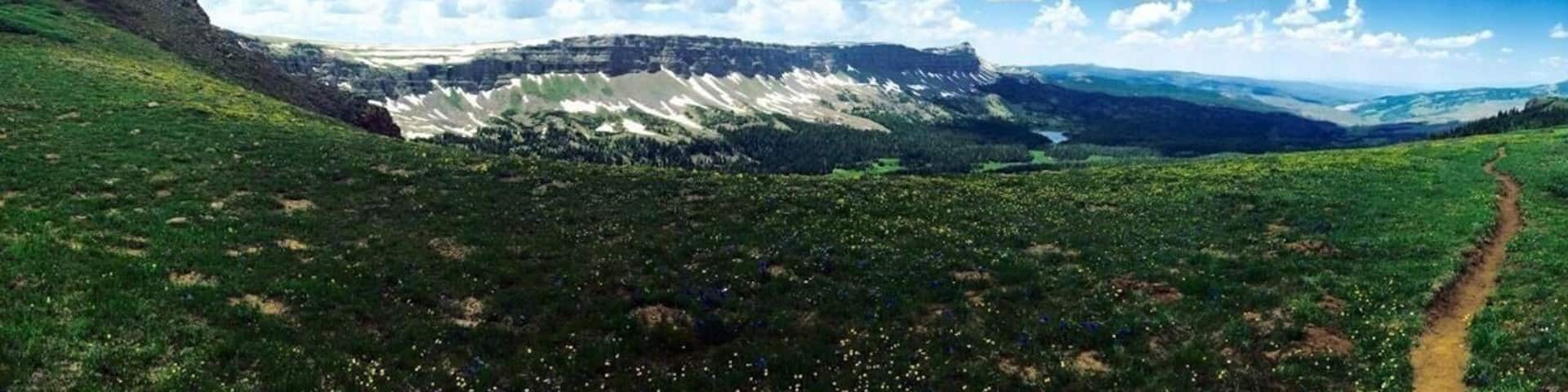 One of the best hikes ever!...panorama from the top!