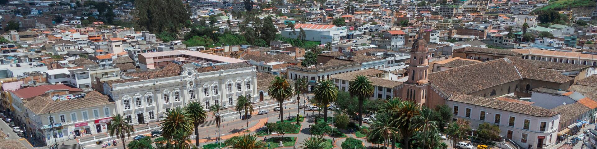 Otavalo central park