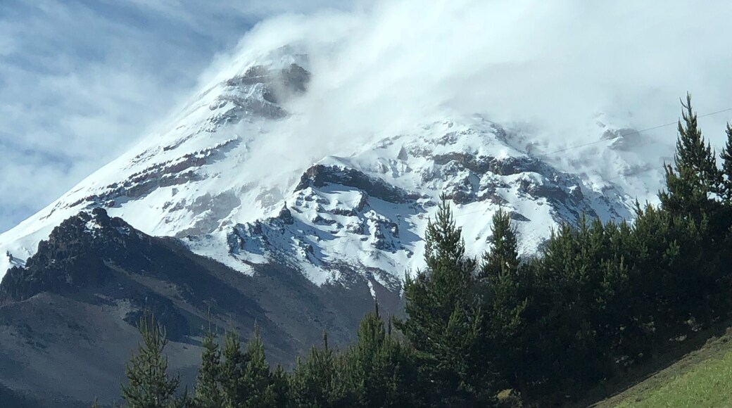 Chimborazo volcano, the highest mountain in Ecuador