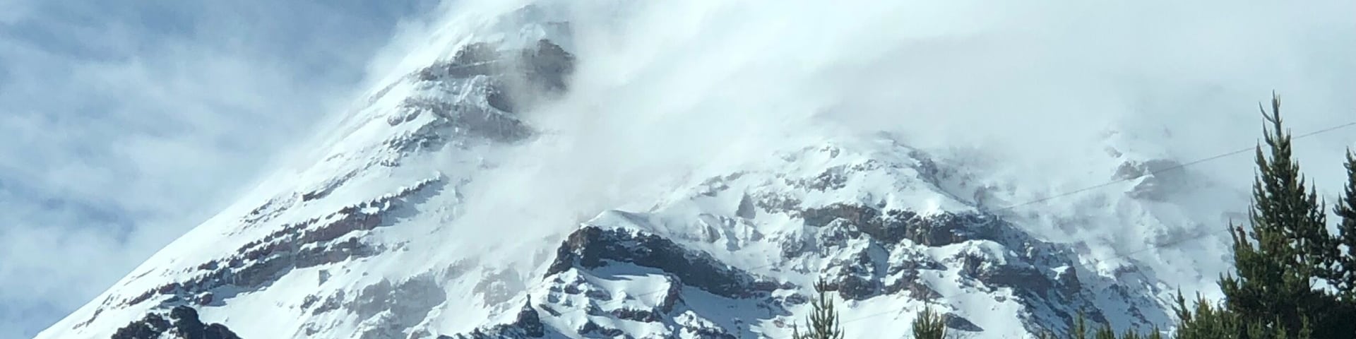 Chimborazo volcano, the highest mountain in Ecuador