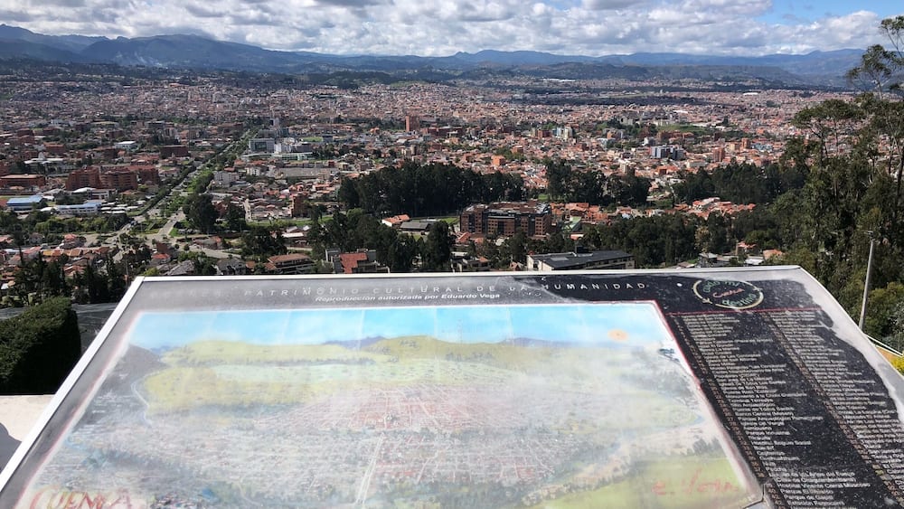 Great lookout point of Cuenca
