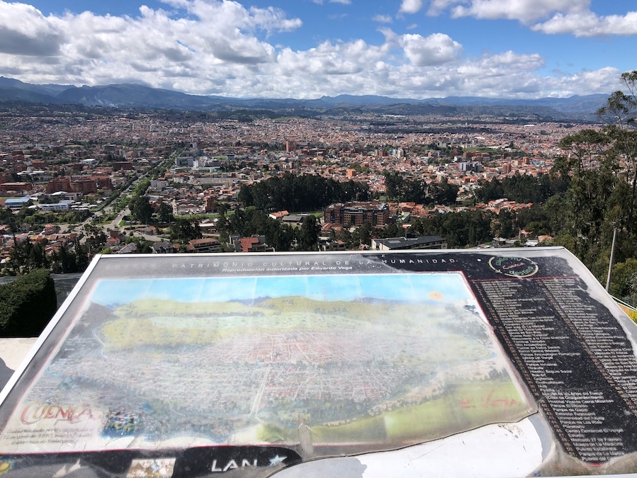 Great lookout point of Cuenca