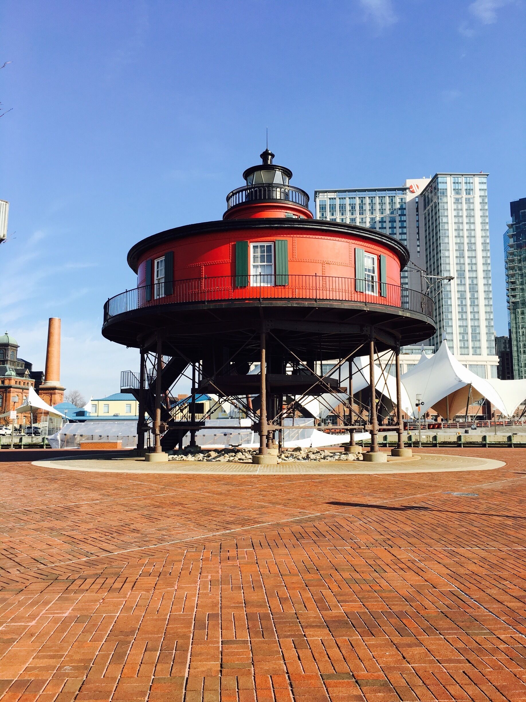 Seven Foot Knoll Lighthouse #InnerHarbor #Baltimore 
#Maryland