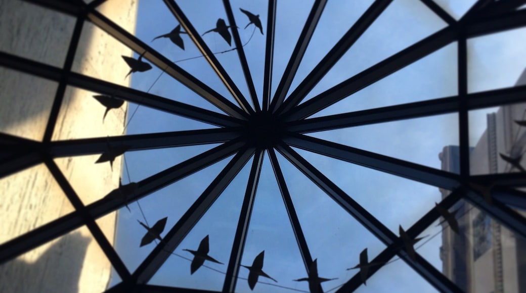 Plans are in the works for a renovation, but the library, situated in downtown Baltimore, is absolutely stunning right now! The Children's department has a koi pond (and a story teller!) and there's a night room, with a ceiling of stars and comfy pillows to sit on. The YA section has gorgeous manga inspired murals, and the humanities department has a massive graphic novel selection!!
Visit. You won't be disappointed!