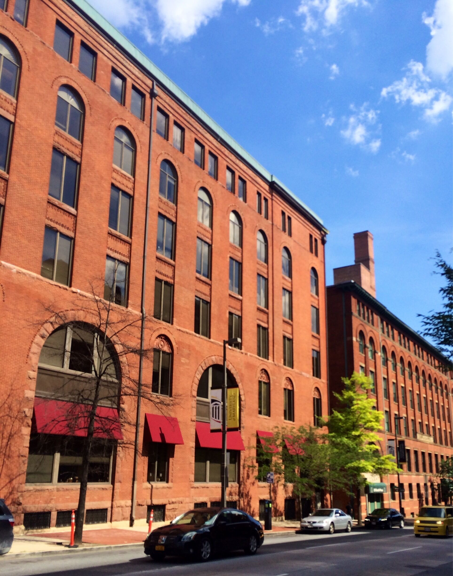 Some of the great converted warehouse in Baltimore.