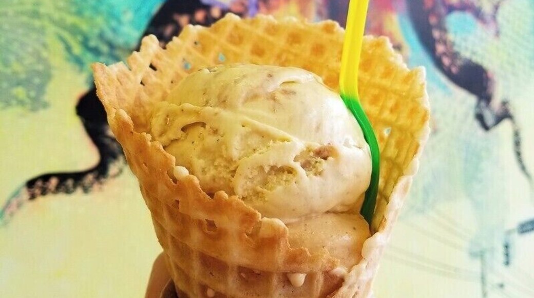 Austin and Portland may keep things weird but the capital of East Coast quirk is Baltimore. The center of Baltimore’s eclectic charms is Hampden where you'll find The Charmery, a funky neighborhood ice cream parlor dishing out some of the most unique scoops in the city. Locals and visitors line up for only-in-Baltimore flavors like Berger's cookies and cream and Old Bay Salted Caramel.https://casualtravelist.com/blog/discovering-baltimore-maryland/ #sweetspot