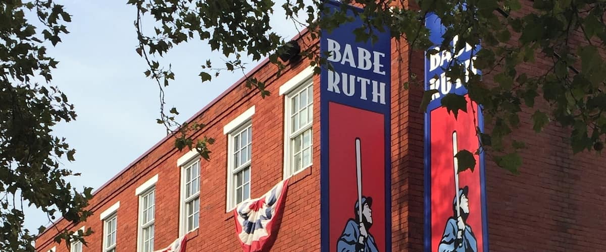 The Babe Ruth birthplace and museum was closed when we were there on Sunday morning. We didn't realize it was here until we visited the Sports Hall of Fame at Camden Yard. They sell a combination ticket for both and they are within walking distance.