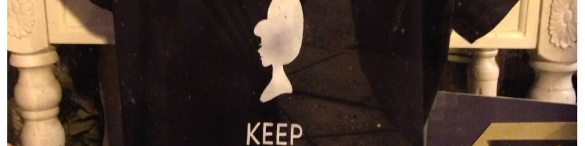 Can't remember the name of the store. Sadly, it was closed or this shirt would be mine.