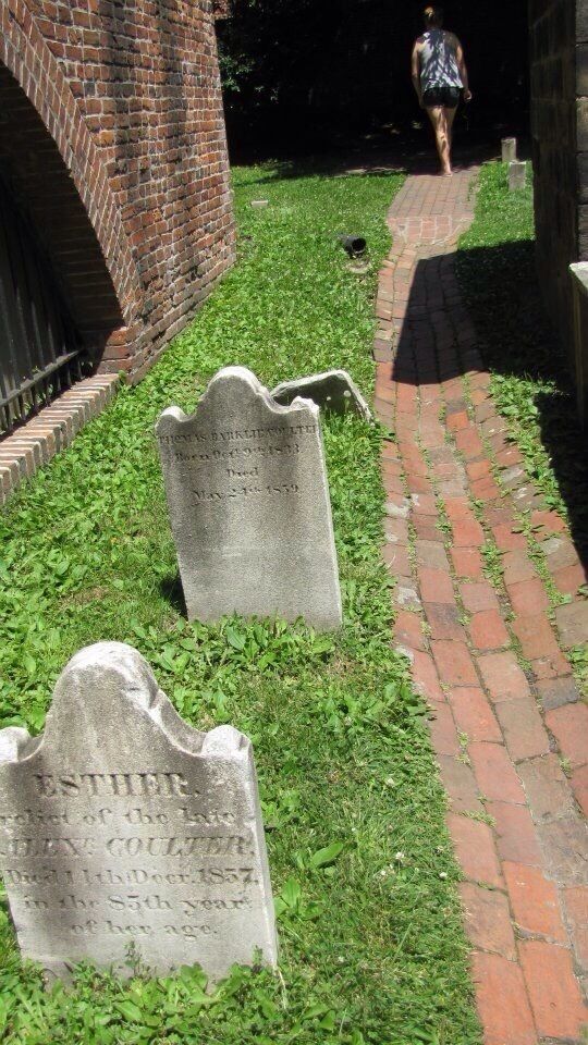 The cemetery where Poe is buried - a very beautiful and peaceful place.