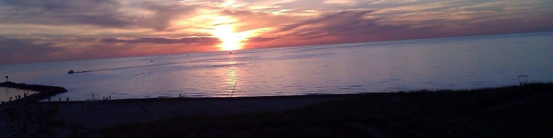 Summer evening at New Buffalo, Mi
