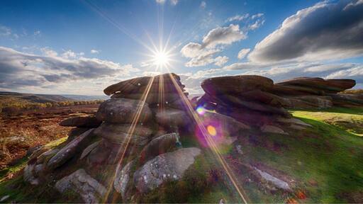 October 2011
One of the most picturesque places I have visited in the UK, the Peak District National Park has dozens of rock formations, many looking like they have been placed there deliberately.
We drove and walked here for hours, there's so much to look at and the views are breathtaking too.
