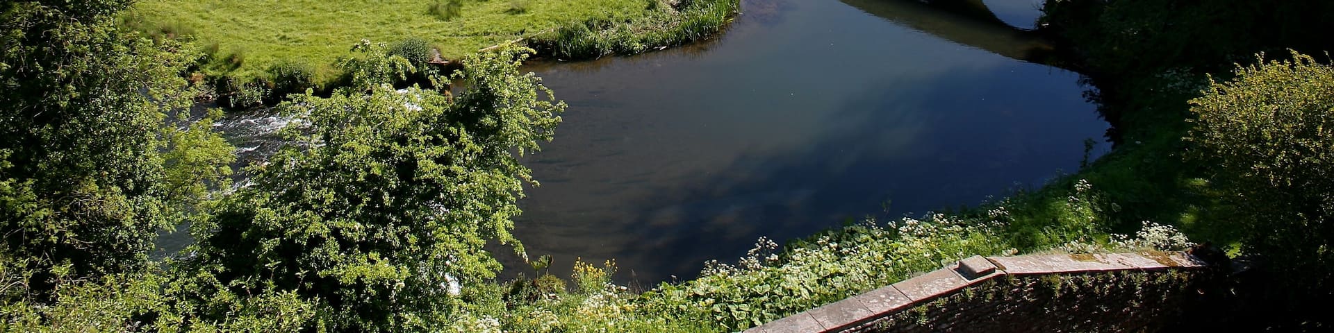 Countryside at Haddon Hall, Derbyshire