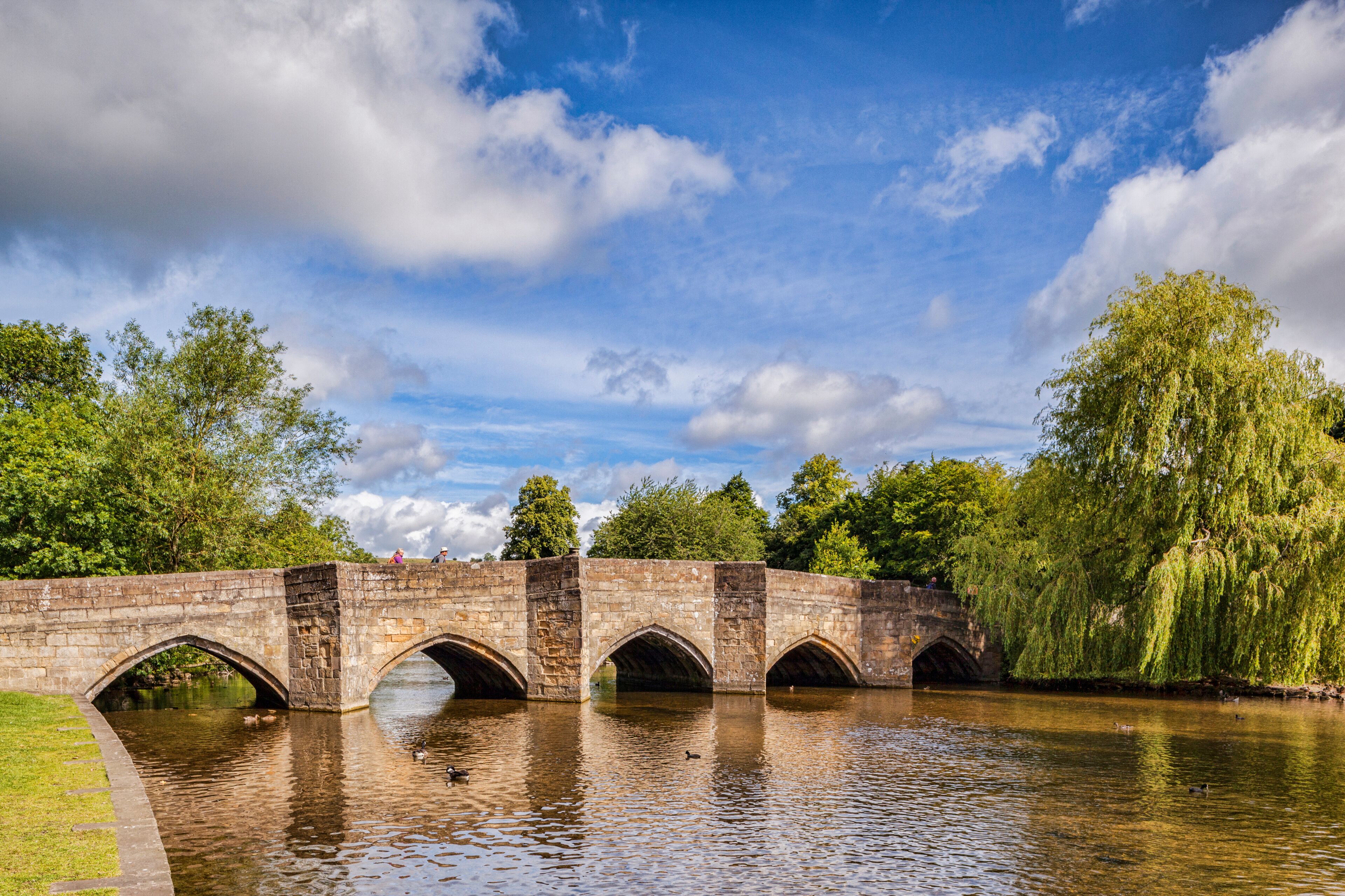 Bridge on the River Wye at Bakewell, Derbyshire