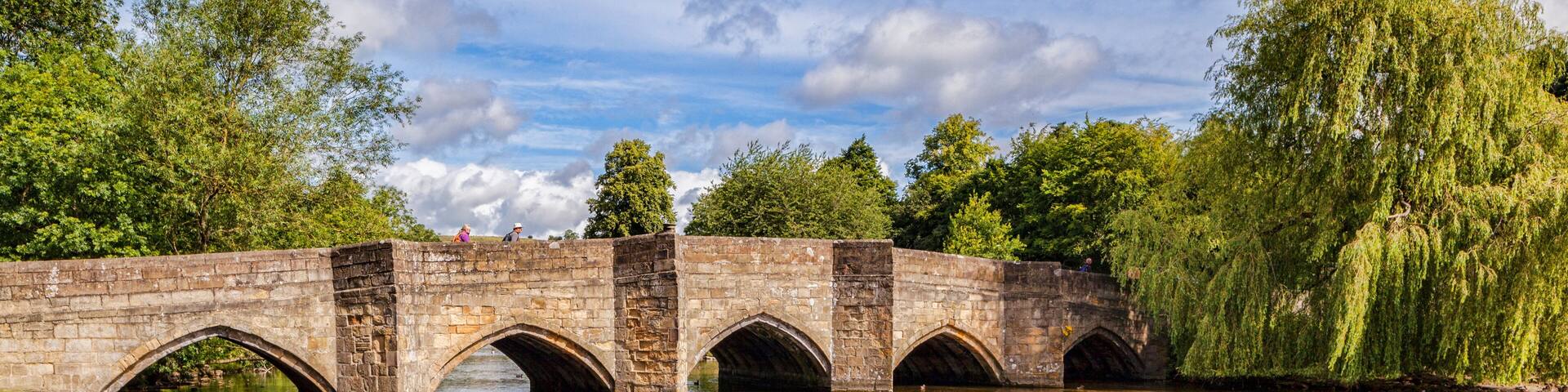Bridge on the River Wye at Bakewell, Derbyshire