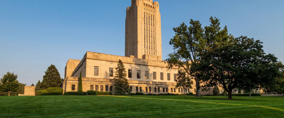 Nebraska State Capitol in Lincoln