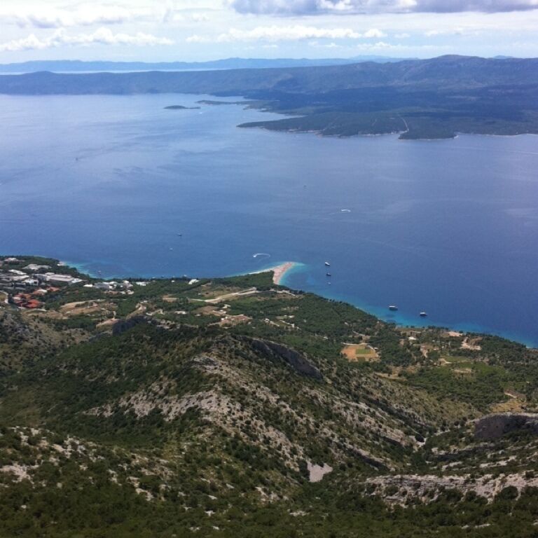 View from Vidova Gora