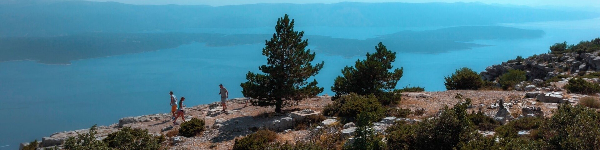 The best view from highest point of any island in Croatia.From here you can see island of Hvar and to the left(not on this photo)famous Zlatni Rat beach.Temprature here is always about 10degrees lower than other parts.