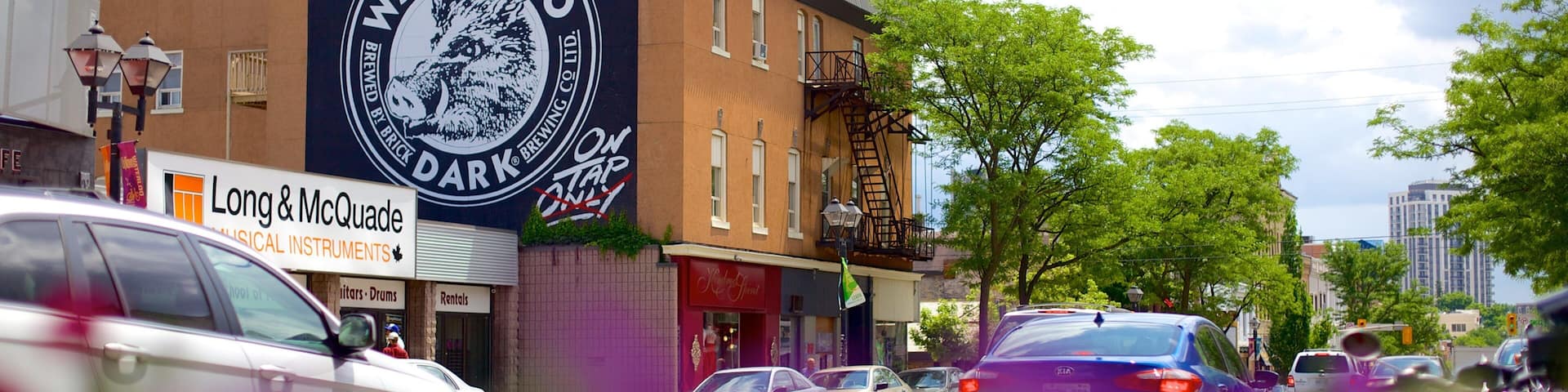 Waterloo showing signage