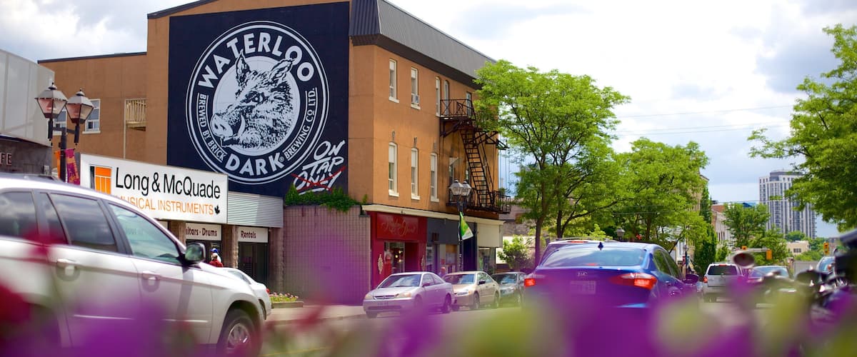 Waterloo showing signage