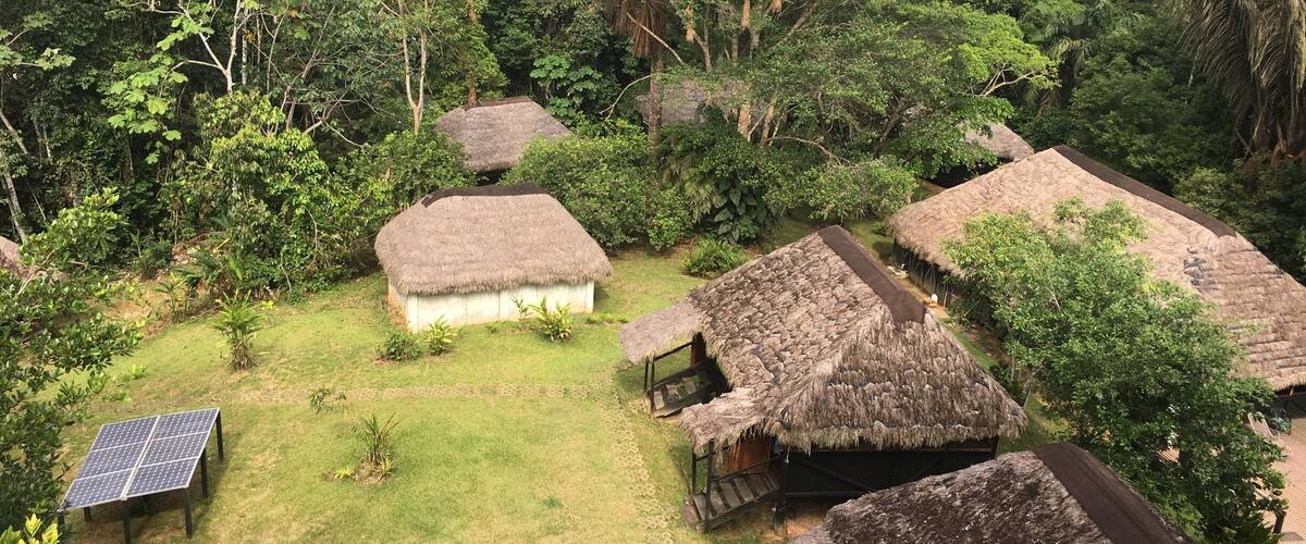 Cuyabeno lodge in Amazonía, Ecuador