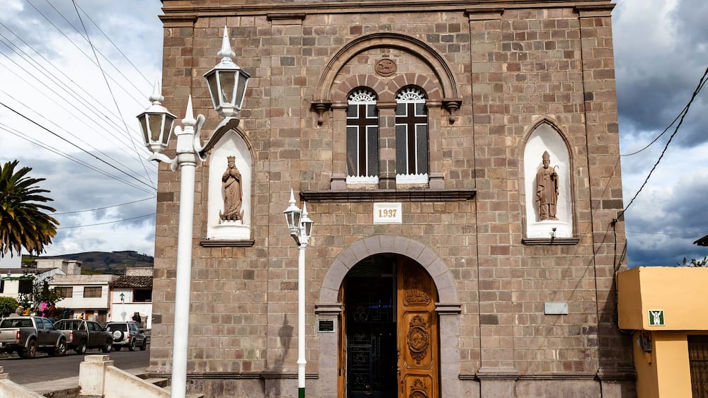 Sanctuary of the Virgin of La Caridad in the city of Mira