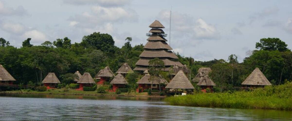 The Napo Wildlife Eco Lodge is a wonderful place to stay. No acces by roads, just by canoe. An amazing place to get away from everything 😁
