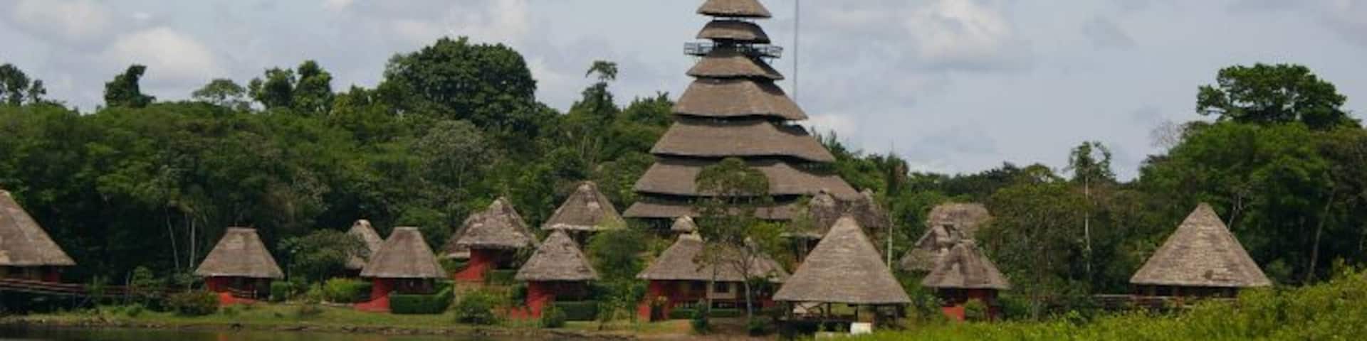 The Napo Wildlife Eco Lodge is a wonderful place to stay. No acces by roads, just by canoe. An amazing place to get away from everything 😁