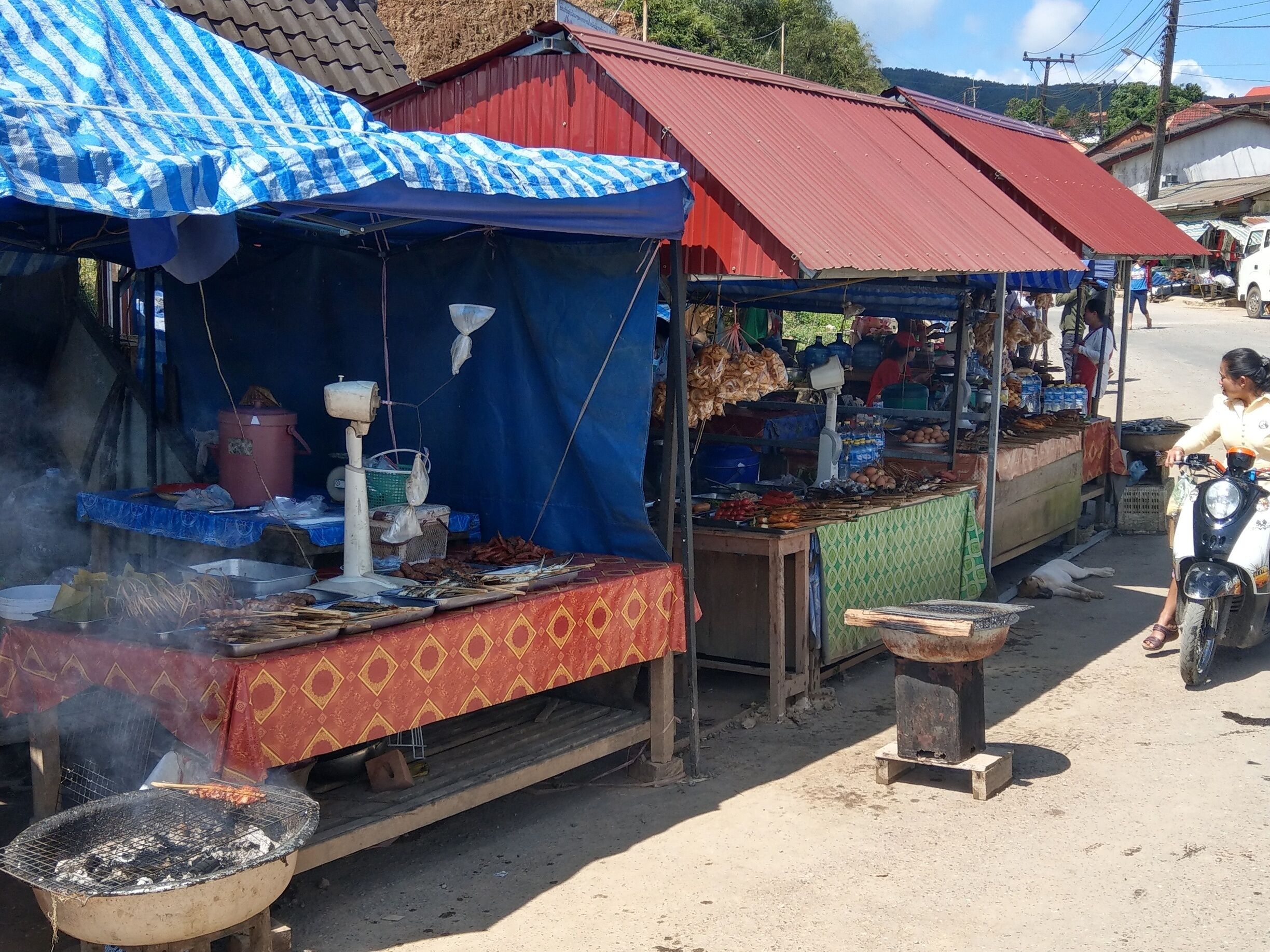 Stop 2 on the bus to Luang Prabang 