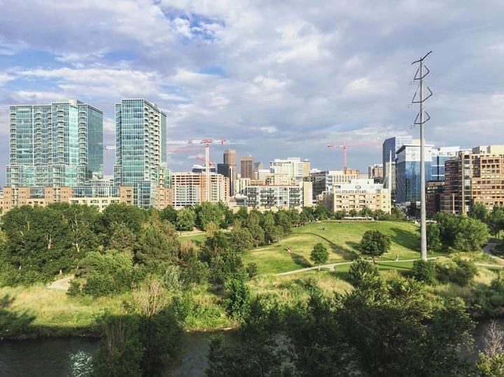 #downtown #denver #colorado #architecture #park #milehighcity #summer