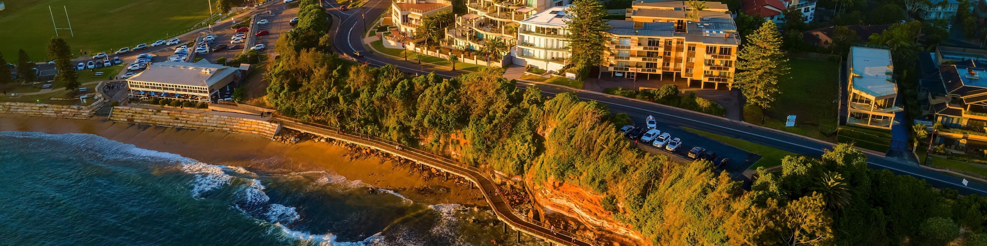 Terrigal Boardwalk in Golden Hour
