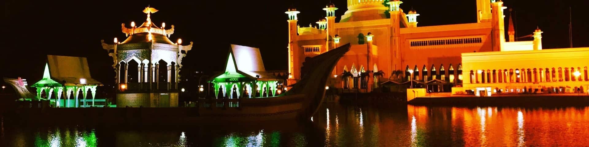 So beautiful at night.