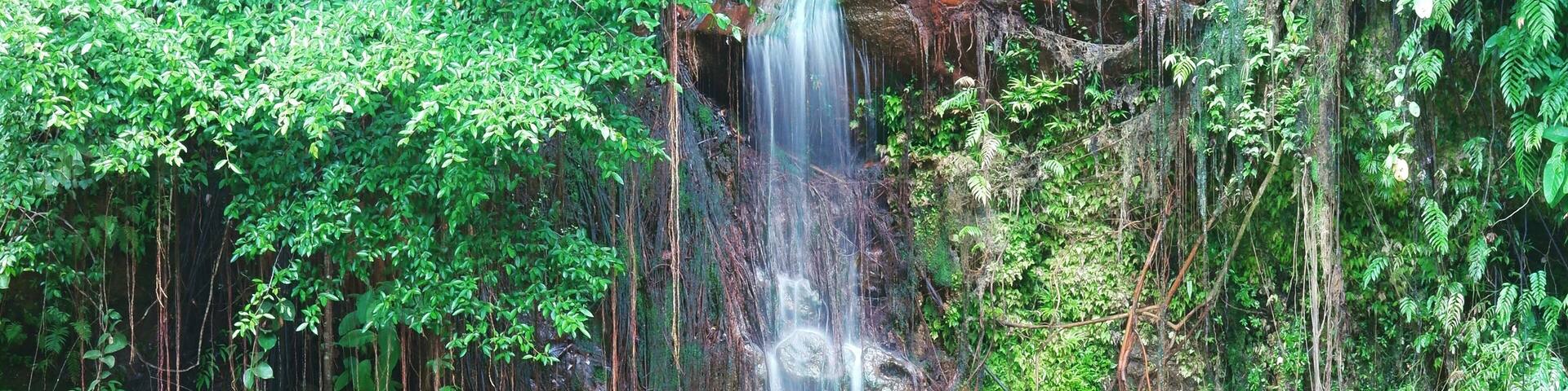 Waterfall near the capital. Also a good area for a hill hike.
