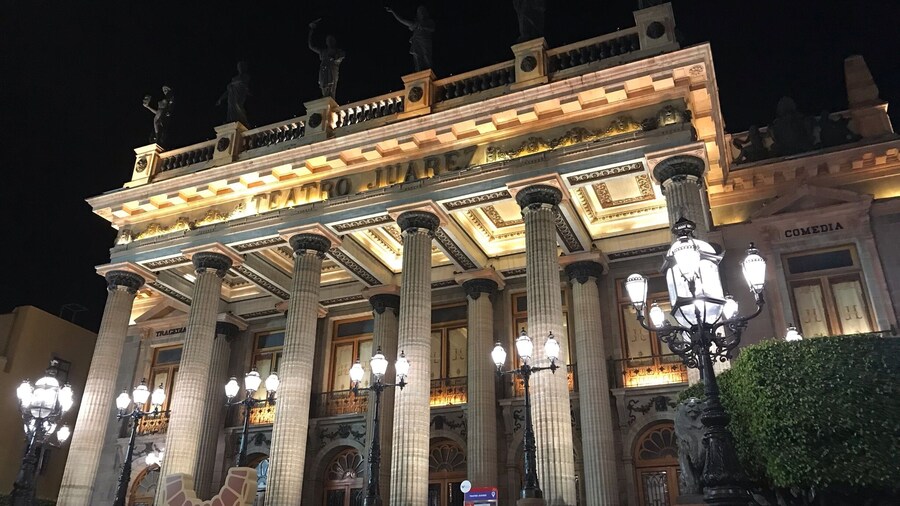 This early 20th-century building is part Moorish, part Roman and part Greek and is one of the Guanajuato’s more noticeable landmarks.